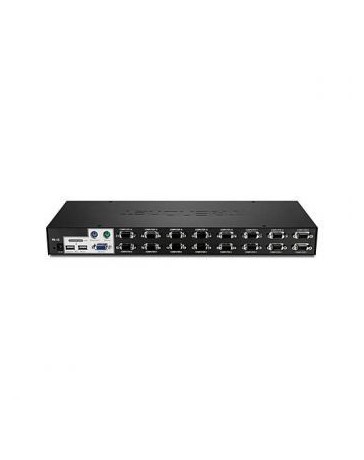Nuevo Conmutador KVM de 16 Puertos Conexiones VGA USB TK-1603r +C+ - Envío Gratuito