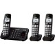 Nuevo Panasonic Kx-Tge243b Sistema Inalambrico Digital Dect 6.0 Con 3 Auriculares - Envío Gratuito
