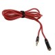 3.5mm A 3.5mm Macho A Hembra Extensión Cable Alambre De Audio, Rojo - Envío Gratuito