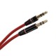 3,5 Mm A 3,5 Mm Macho A Macho Coche AUX Cable Alambre De Audio, Rojo - Envío Gratuito