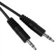 Negro 3.5mm Hembra A 2 De 3.5mm Male Audio Splitter Cable Para Altavoces O Auriculares - Envío Gratuito