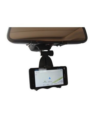 Soporte smartphone universal para espejo retrovisor - Envío Gratuito