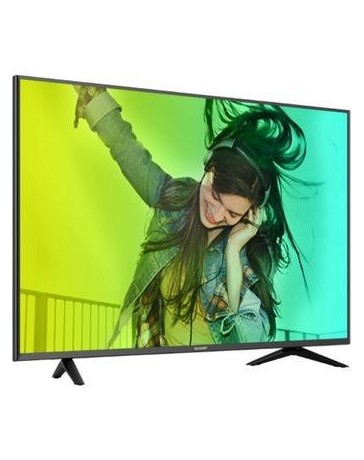 Televisión Marca Sharp Modelo LC-55N6000U De 55 LED Smart TV 4K UHD 3840 X 2160p 120Hz Full Web Browser-Negro - Envío Gratuito