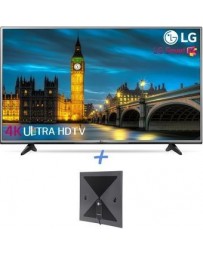 Smart TV LG 55UH615A de 55 LED 4K UHD 120Hz Full Web Browser + Antena Digital HDMI Clear TV X-7172 HD - Envío Gratuito