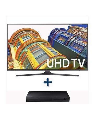 Smart TV Samsung UN65KU630DFXZA De 65 LED 4K UHD 120 Hz + Reproductor Blu-Ray - Envío Gratuito