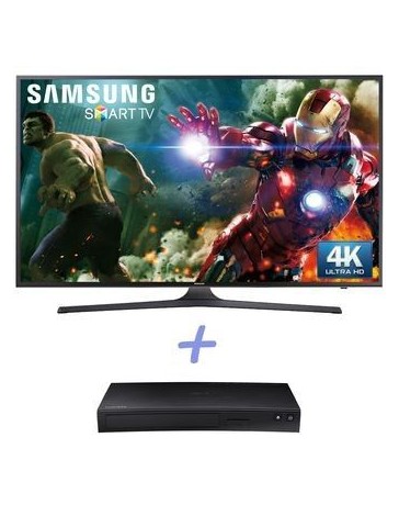 TV Samsung UN55KU630DFXZA de 55 LED 4K UHD 3840 x 2160p 120Hz + Smart - Envío Gratuito