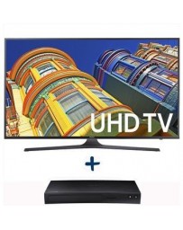 Smart TV Samsung UN65KU630DFXZA de 65 LED 4K UHD 120 Hz + Smart Blu-ray 3D - Envío Gratuito