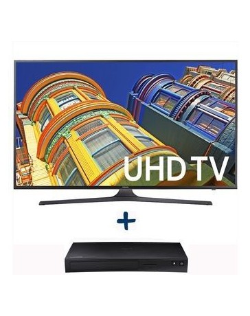 Smart TV Samsung UN65KU630DFXZA de 65 LED 4K UHD 120 Hz + Smart Blu-ray 3D - Envío Gratuito