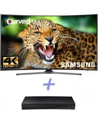 Smart TV Samsung Curva UN65KU650 de 65 LED 4K 3840 x 2160 de 120Hz + Smart - Envío Gratuito