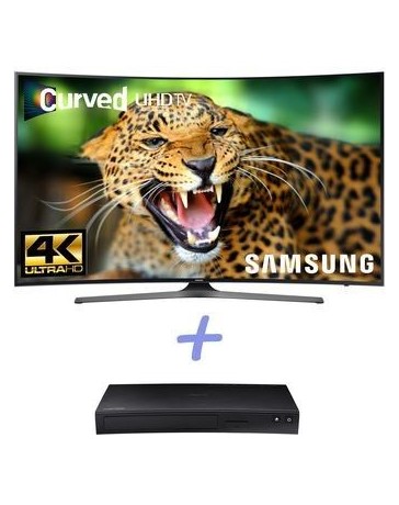 Smart TV Samsung Curva UN65KU650 de 65 LED 4K 3840 x 2160 de 120Hz + Smart - Envío Gratuito