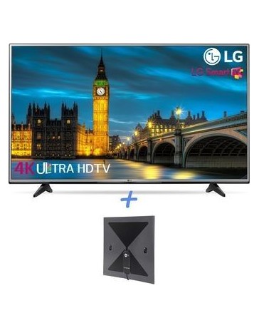 Smart TV LG 55UH615A de 55 LED 4K UHD 120Hz Full Web Browser + Antena Digital HDMI Clear - Envío Gratuito