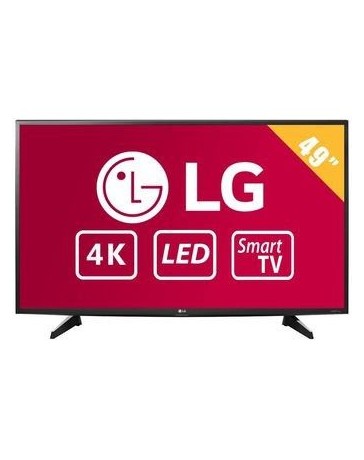 PANTALLA LG Television LED 49 WEB-OS 4K UHDV SMART TV 2160P 120Hz HDMI USB 49UH6100. - Envío Gratuito