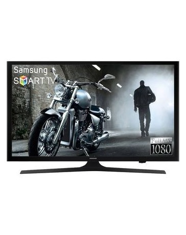 Televisión Smart TV LED Samsung 43 Full HD  Wi-Fi  2 HDMI  1 USB  UN43J5200 - Negro - Envío Gratuito