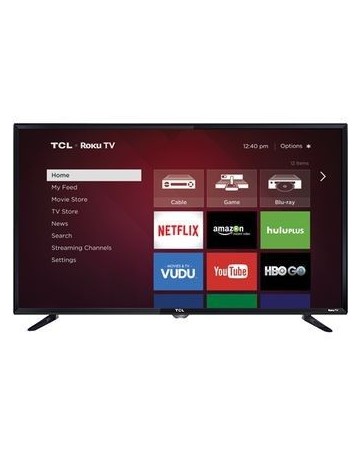 40 LED WIFI ROKU STREAMING TCL 40FS3750 (PRODUCTO DE EXHIBICIÓN) - Envío Gratuito