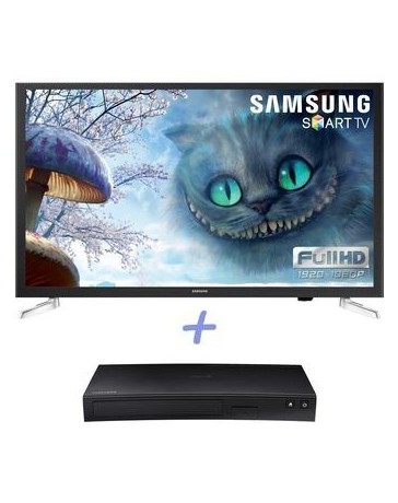 Smart TV Samsung UN32J5205 de 32 LED Full HD 1080p 60Hz con Wi-Fi + Smart Blu-ray 3D - Envío Gratuito