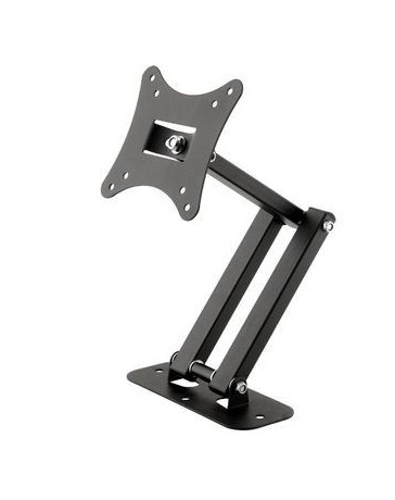 Negro Articulador giratorio LED TV LCD Soportes de pared Soporte de metal de 10  26 - Envío Gratuito