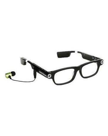 Vidrios Portátil De Vídeo De La Cámara Con Bluetooth Y Safe Drive Assist (negro) - Envío Gratuito