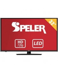 Nuevo Pantalla LED 32 Hd Speler SP-LED32-Negro - Envío Gratuito