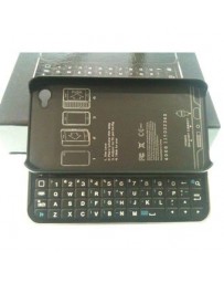 Funda CTECH Para iPhone 44s con teclado Bluetooth - Negro - Envío Gratuito