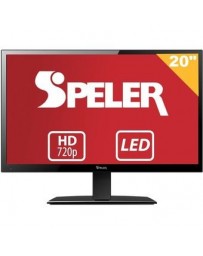 Pantalla Monitor HD Speler 20 Pulgadas USB 60 Hz SP-LED20-Negro - Envío Gratuito