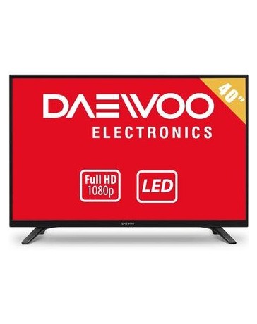Televisor Marca Daewoo Mod. L40R6400TN HD 40-Negro - Envío Gratuito