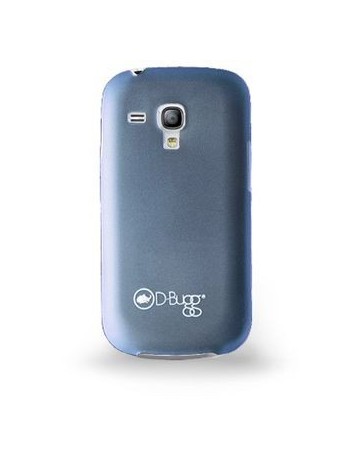 Funda D-Bugg BUTTERFLY para Galaxy S3 Mini-Azul + Mica Antirayaduras de Regalo - Envío Gratuito