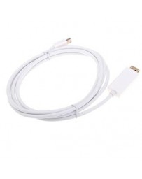 Caliente-venta 1.8m  6Ft Full HD 1080p Mini DisplayPort Macho A HD Macho Cable De Adaptador - Envío Gratuito