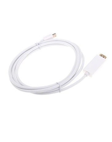 Caliente-venta 1.8m  6Ft Full HD 1080p Mini DisplayPort Macho A HD Macho Cable De Adaptador - Envío Gratuito