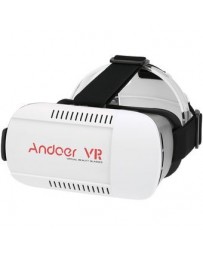 Andoer Gafas De Realidad Virtual 3D VR Caja Vidrios Auricular Universal Para IOS Android Teléfonos - Envío Gratuito