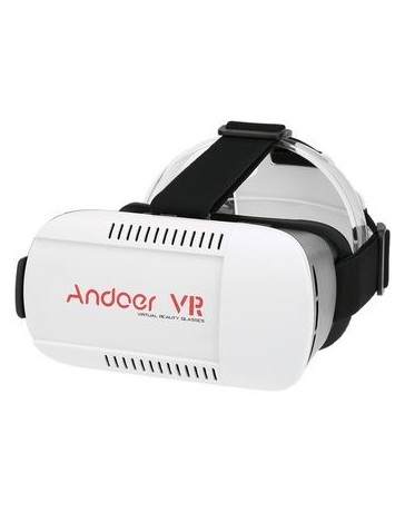 Andoer Gafas De Realidad Virtual 3D VR Caja Vidrios Auricular Universal Para IOS Android Teléfonos - Envío Gratuito