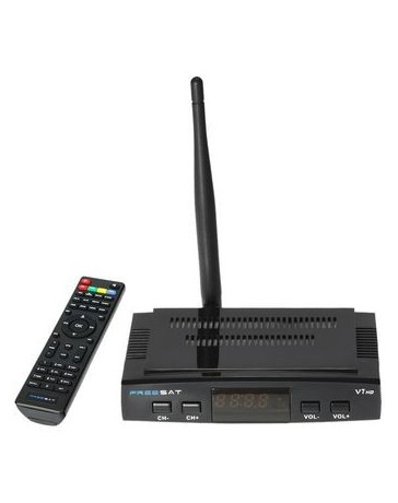 Receptor De Emisión Por Satélite V7 GRATIS HD DVB-S2 Receptor De TV Digital Video Set Top Box - Envío Gratuito