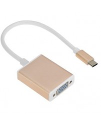 C De Tipo USB 3.1 A VGA Convertidor Adaptador Full HD 1080p Compatible Con Nuevo Macbook - Envío Gratuito