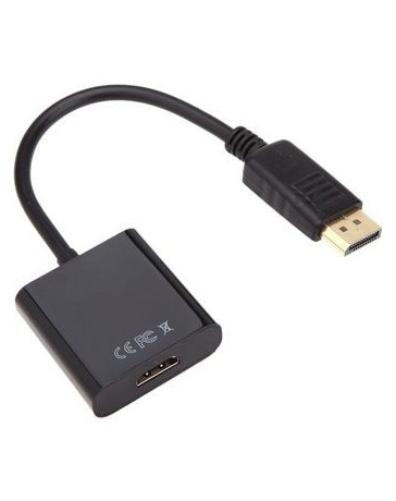 Caliente En Venta 1080p Adaptador Convertidor De Cable De DP DisplayPort Macho A HD Hembra - Envío Gratuito
