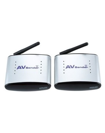 150M PAT-330 2.4G Wireless AV Audio Y Video Sender Transmisor Y Sistema Receptor - Envío Gratuito