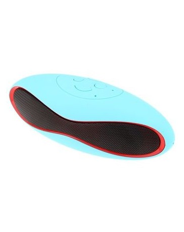 X6U Portátil Mini Rugby  Fútbol Estilo Inalámbricos Estéreo Manos Libres Altavoz Bluetooth Con Ranura - Envío Gratuito