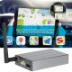 WiFi MiraScreen C1 Exhibición Del Coche De WiFi Dongle Espejo Caja Airplay Miracast DLNA GPS De Navegación - Envío Gratuito