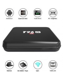 T96R Inteligente Android 5.1 TV Box RK3229 Quad Core De 32 Bits H.265 HEVC UHD 4K VP9 Mini - Envío Gratuito