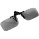 Clip en pasivos polarizados circulares de los vidrios 3D Clip para LG 3D TV Cinema Cine Negro. - Envío Gratuito