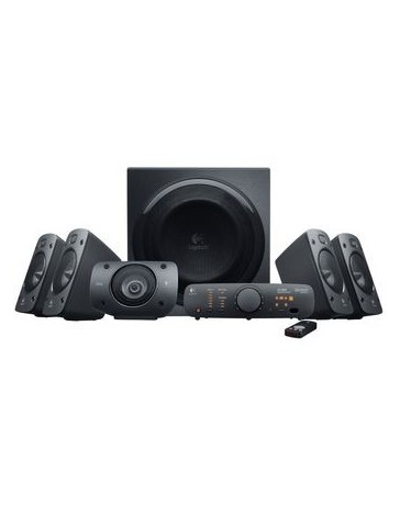 Bocinas Logitech Z906 5.1Ch 500W THXDOLBYDTSControl Remoto- Negro - Envío Gratuito