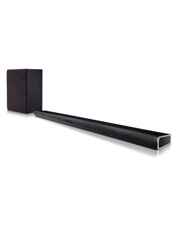 Barra De Sonido LG SH4 300Watts 2.1 Canales Subwoofer Inalámbrico Bluetooth-Negro - Envío Gratuito