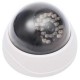 Simulada Cámara Falsa Dummy Seguridad CCTV Dome IR Camera wFlashing LED Luz - Envío Gratuito