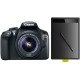 Cámara Reflex Canon Eos Rebel T6 18-55 Wifi Y NFC 18 Mp Bundle Tableta Digitalizadora Wacom One - Envío Gratuito