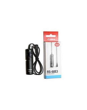 Control Remoto Alambrico Canon RS60E3 Para Cámaras Canon EOS -Negro - Envío Gratuito