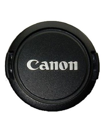 Tapa De Objetivo Original Canon De 58 Mm Modelo E-58 II Para Lentes Canon -Negro - Envío Gratuito
