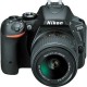 Cámara Réflex Digital Nikon D5500 24.2MP con Lente 18-55mm VR II-Negro - Envío Gratuito