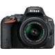 Cámara Nikon D5500-Negro + Tarjeta de Memoria Sd Clase 4 16 GB - Envío Gratuito