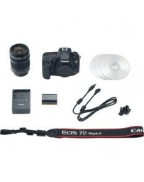 Camara Canon EOS 7D Mark ll con Lente 18-135mm STM-Negro - Envío Gratuito