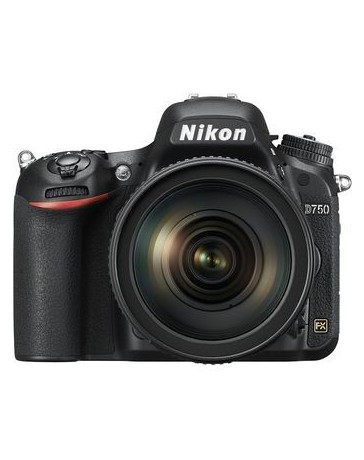 Nikon D750 FX-format Digital SLR Camera w/ 24-120mm f/4G ED VR AF-S NIKKOR Lens - Envío Gratuito