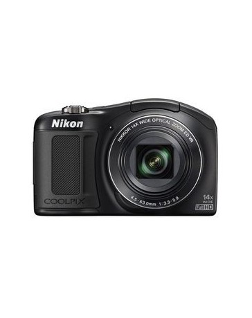 Nikon Coolpix L620 18.1 Mp14x 1080p Hd Old Model Color Negra - Envío Gratuito