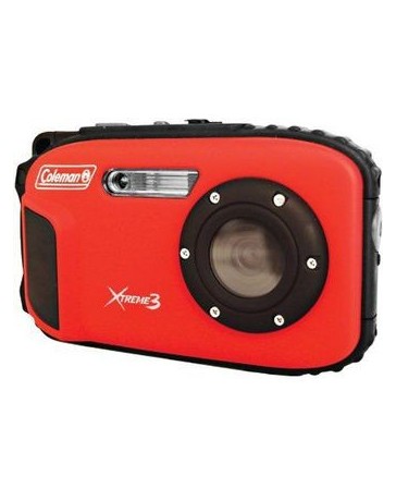 Coleman C9wp-r Xtreme3 20 Mp Waterproof Color Roja - Envío Gratuito